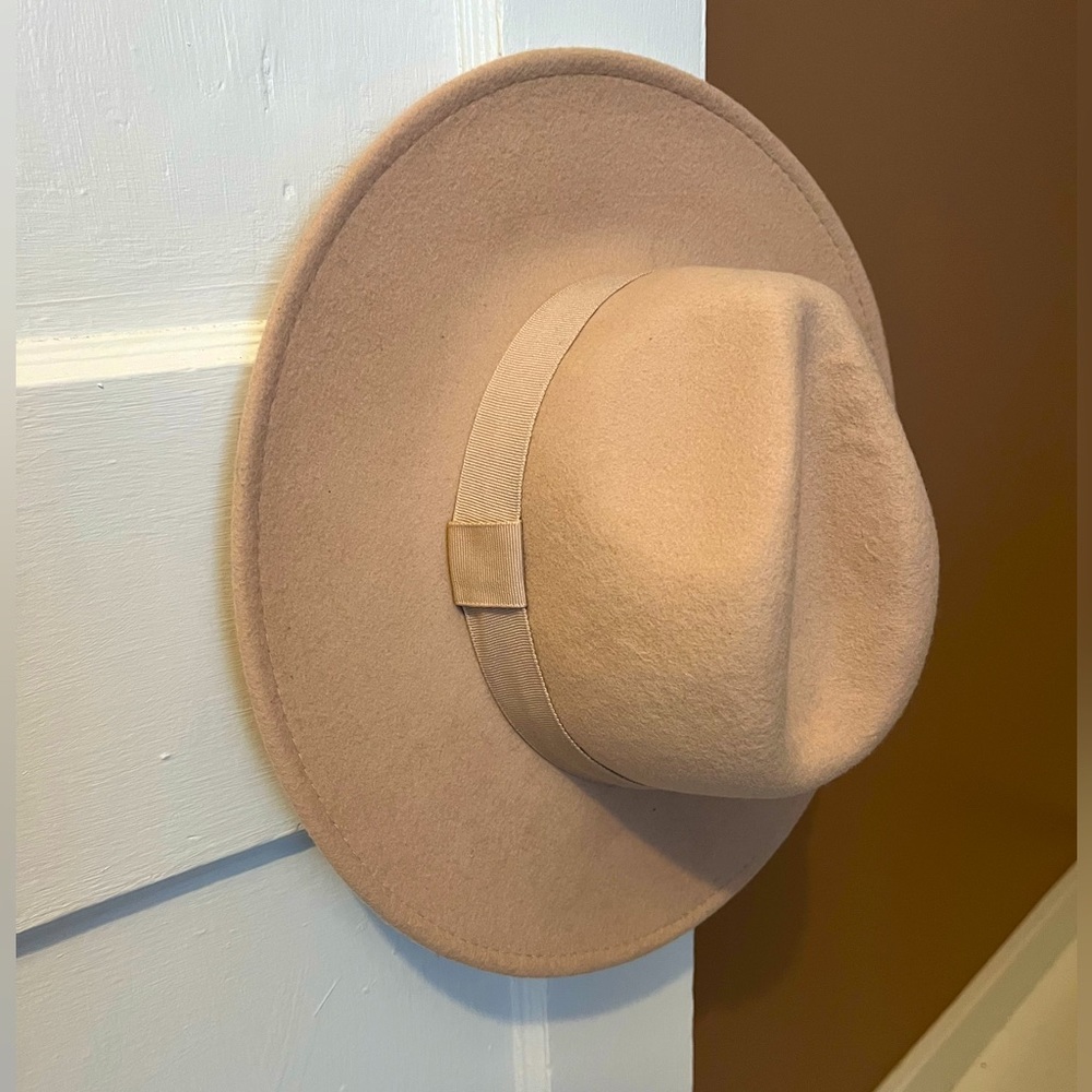 Madewell X Biltmore Shaped Felt Hat in Cream S/M